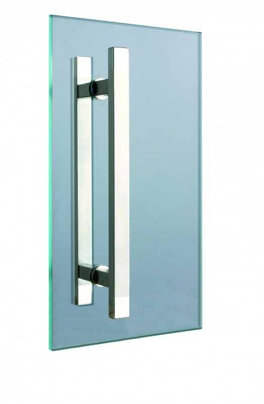 Rostex madlo dveřní přímé oboustranné - 720mm Nerez mat