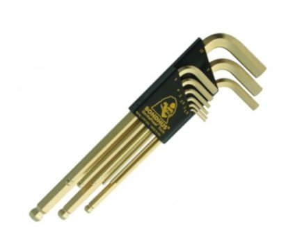 Sada imbus klíčů s kuličkou 9ks 1.5-10mm BLX 9MG Bondhus 38099