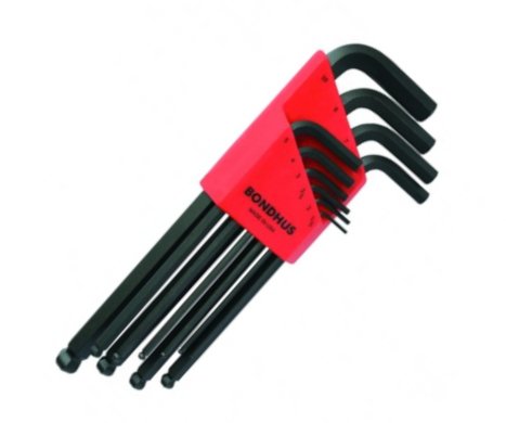 Sada imbus klíčů s kuličkou 10ks 1.5-10mm BLX 10 Bondhus 10990