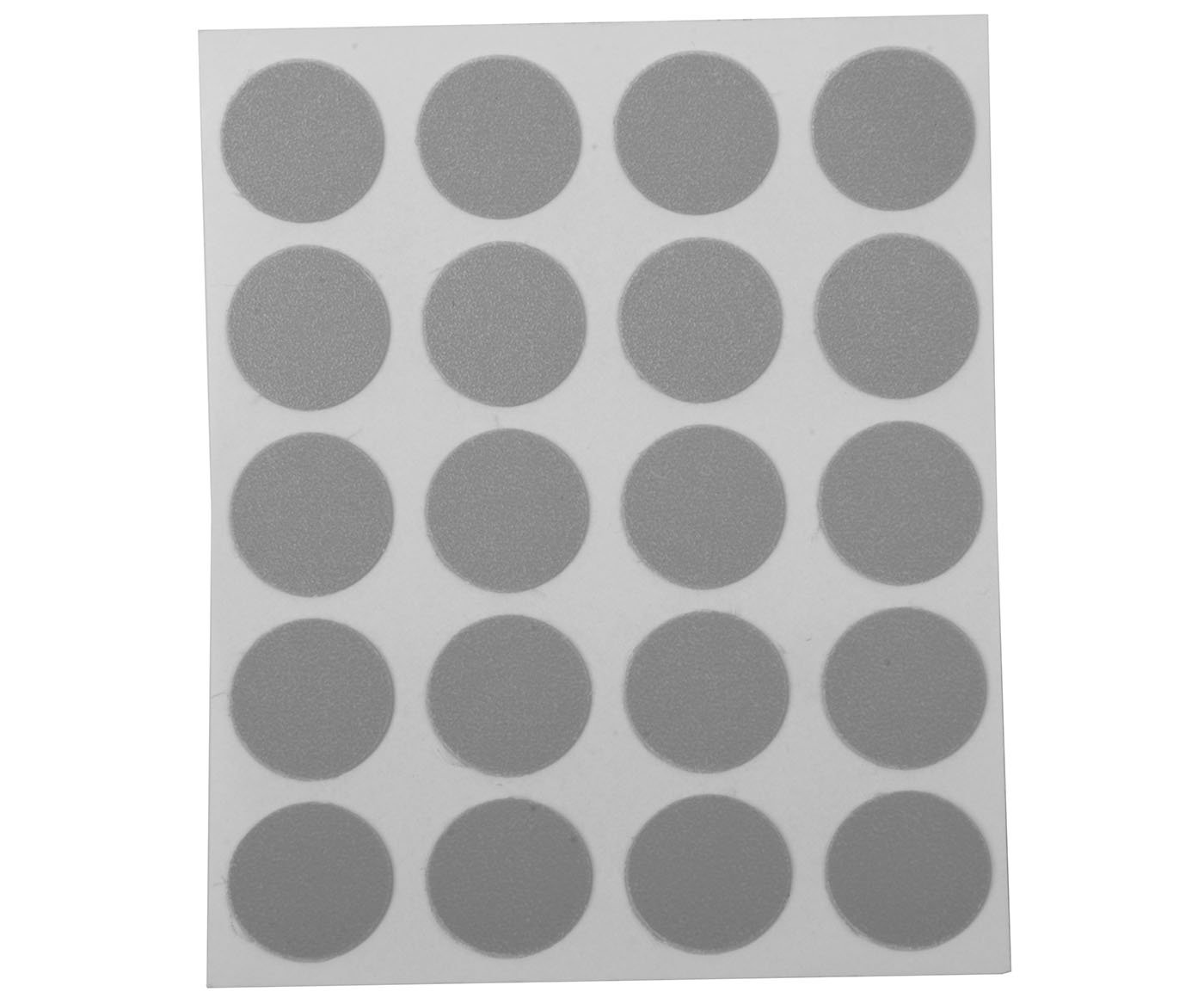 Krytka samolepicí 13mm 20ks - hliník mat 93336