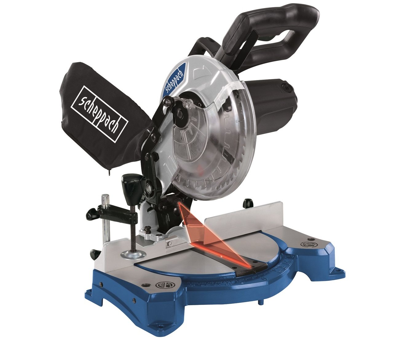 Scheppach HM 80 L pokosová pila s laserem
