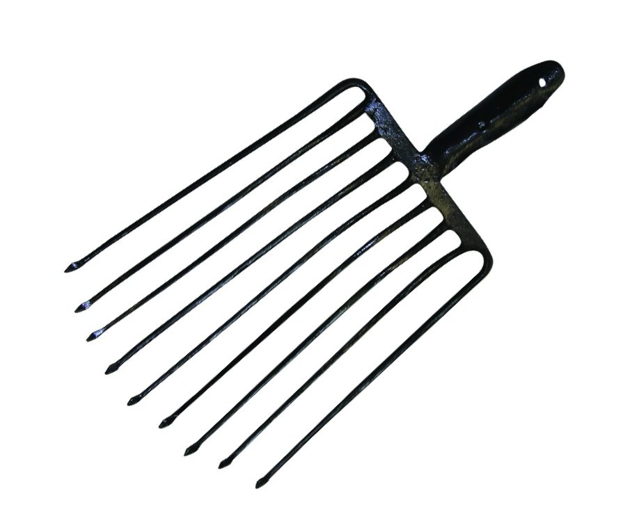 Vidle na kámen 9-hroté bez násady