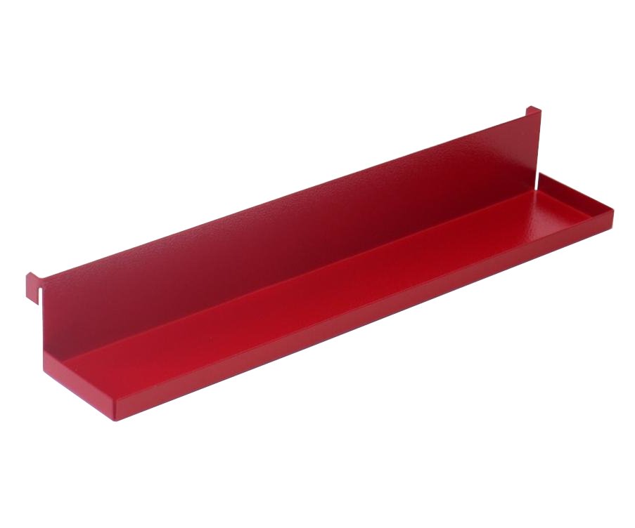 Polička 90° 60mm červená Mars