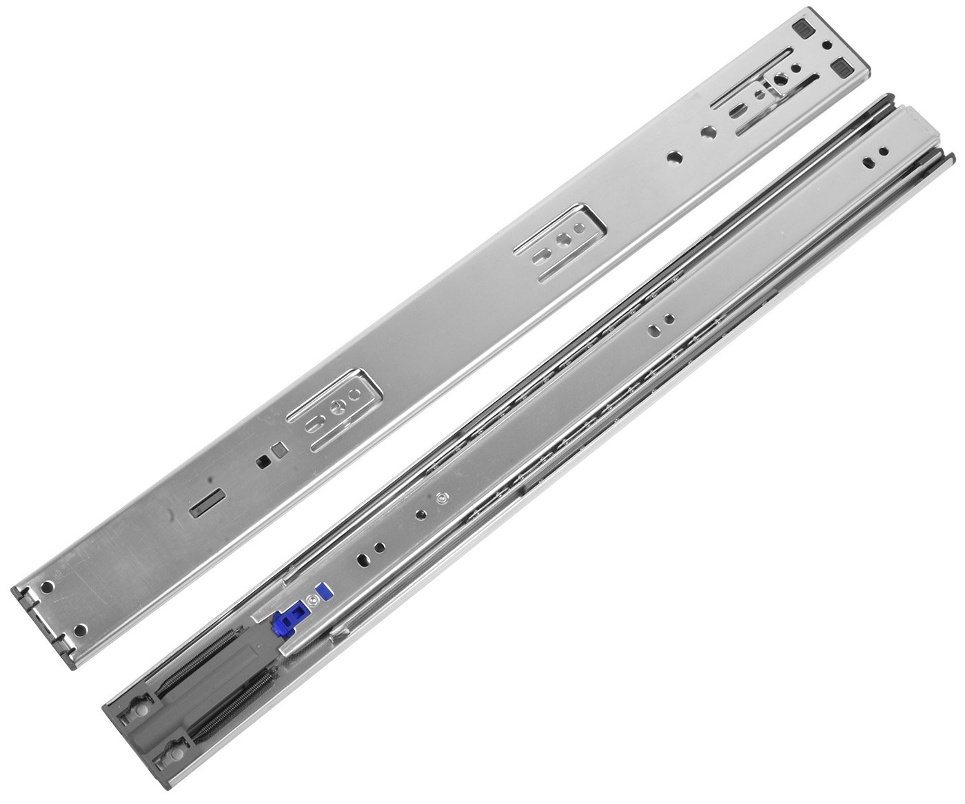 Plnovýsuv boční kuličkový s tlumením 45kg - 500mm