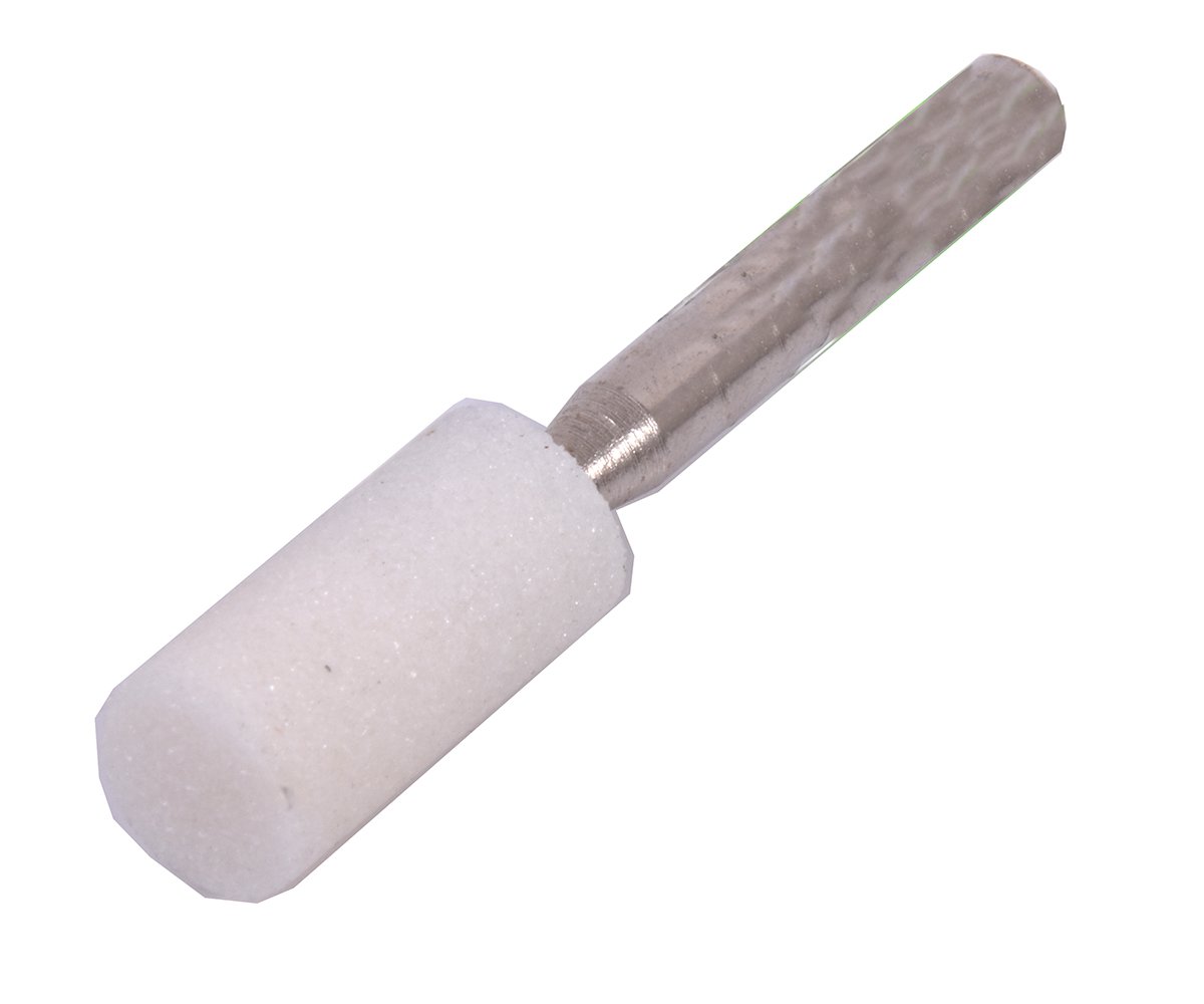 Tělísko brousicí válcové Tyrolit - 12x25-6mm bílé P60