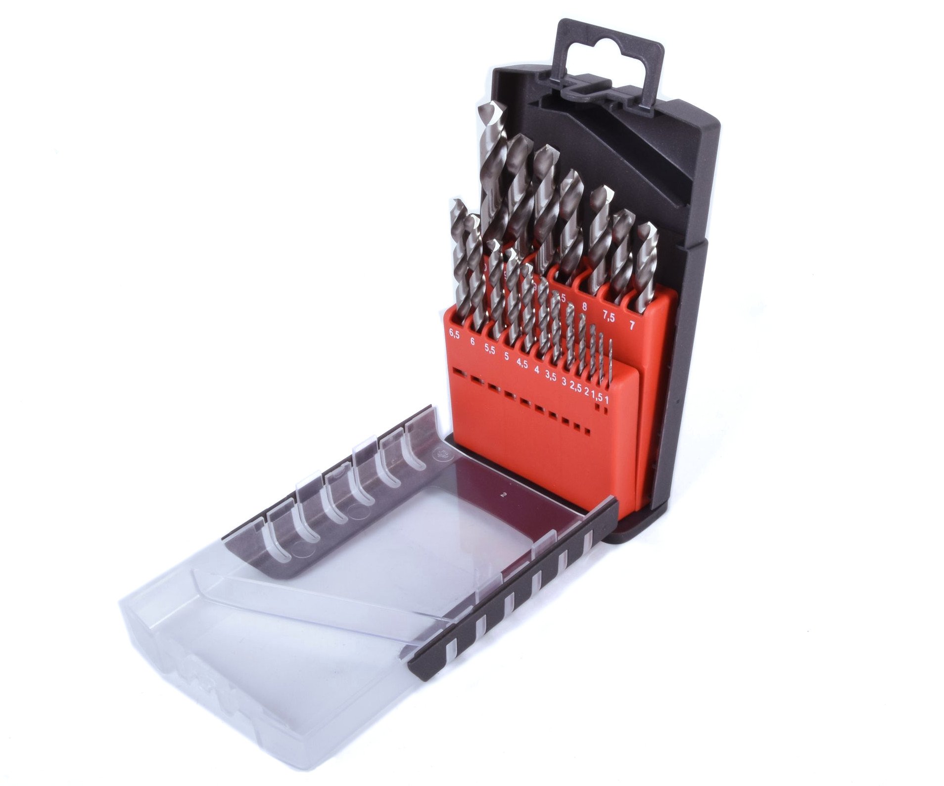 Sada vrtáků do kovu HSS Co5% 19ks 1-10/0