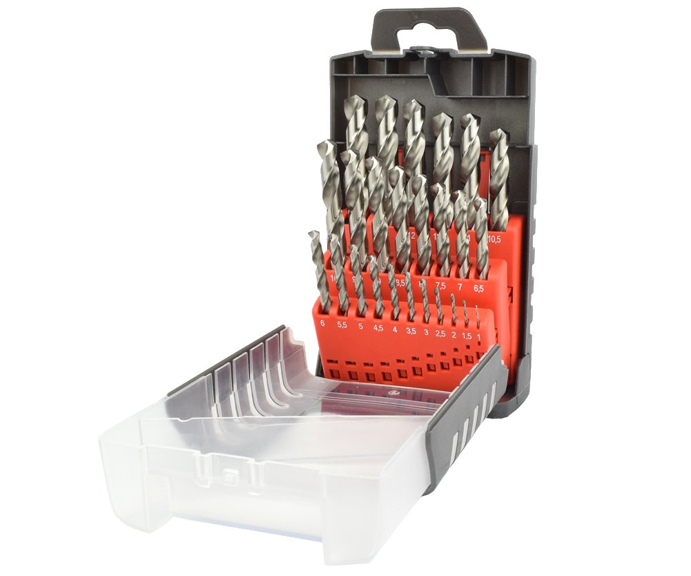 Sada vrtáků do kovu HSS Co5% 25ks 1-13/0