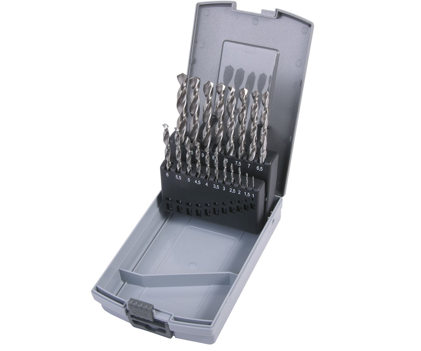 Sada vrtáků do kovu CZ004 Co5 19ks 1-10/0