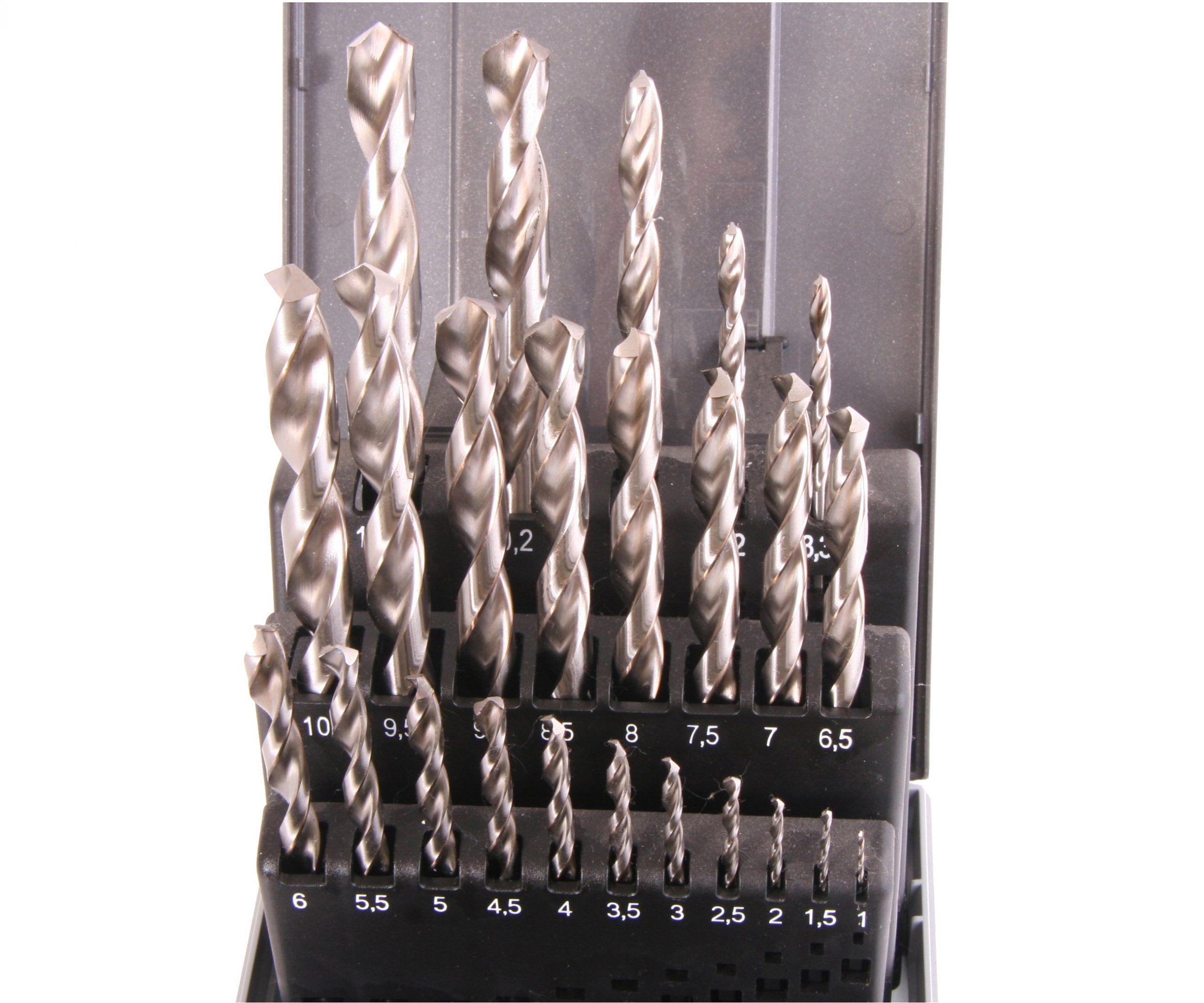 Sada vrtáků do kovu CZ002 24ks 1-10