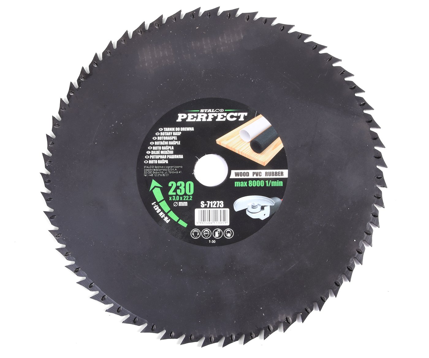 Rašple rotační pilová Stalco Perfect - S-71273 230x22