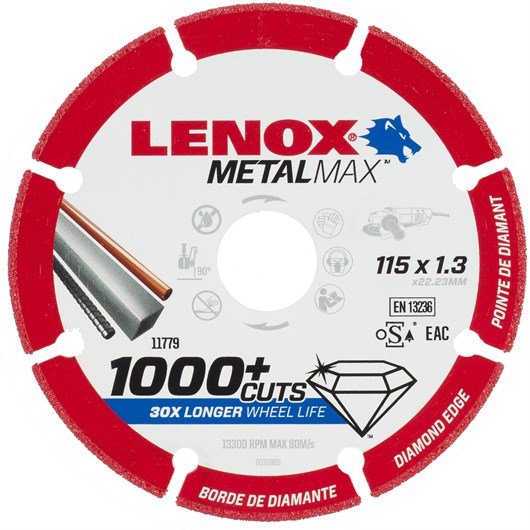 Kotouč diamantový řezný Metalmax Lenox - AG 115x22