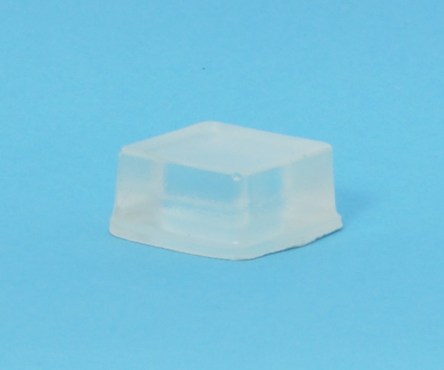 Doraz samolepicí čtvercový čirý - 20