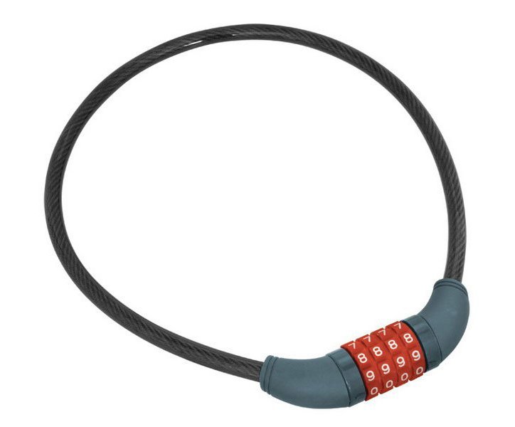 Zámek lankový kódový 65cm Extol Premium 8857822