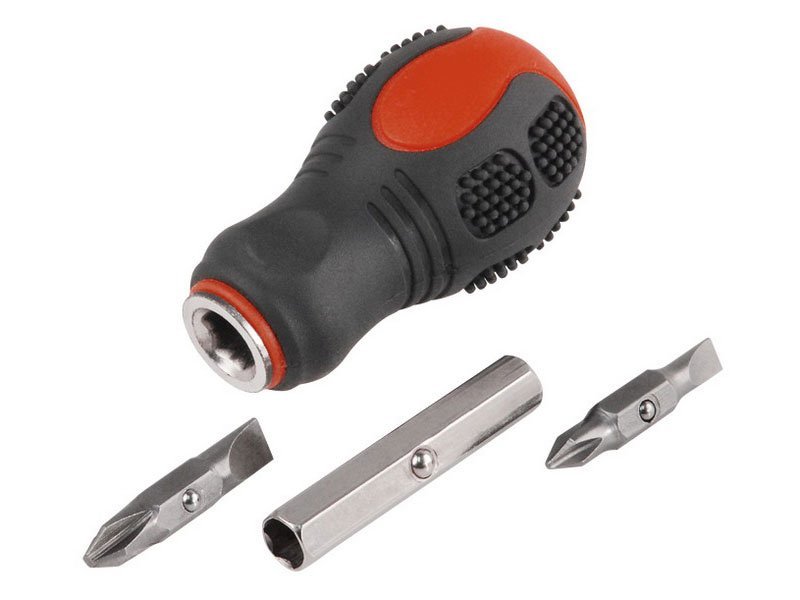 Šroubovák s bity 4v1 Extol Premium 8819106