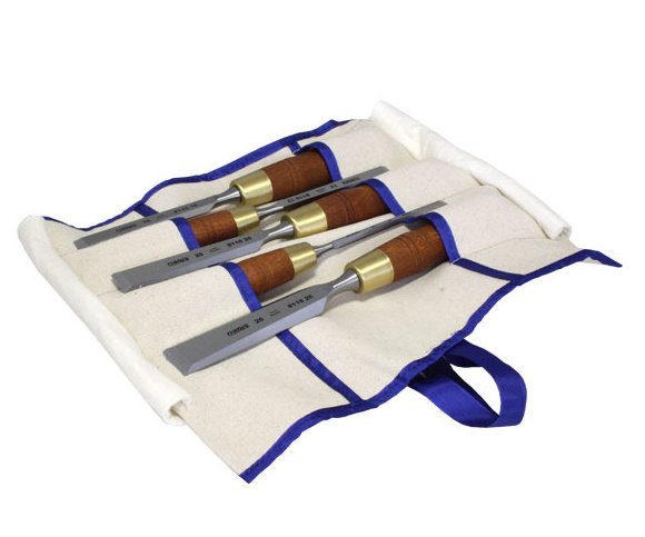 Sada plochých dlát 5ks 6-26mm Wood line Plus Narex 8638 - broušená 8638 21