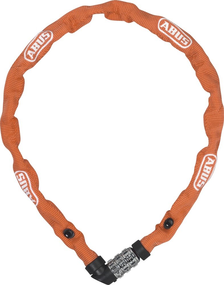 Zámek řetězový kódový web Abus - 1200/110 orange