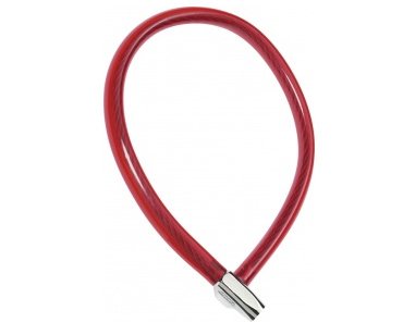 Zámek lankový 650/65 Abus - červená