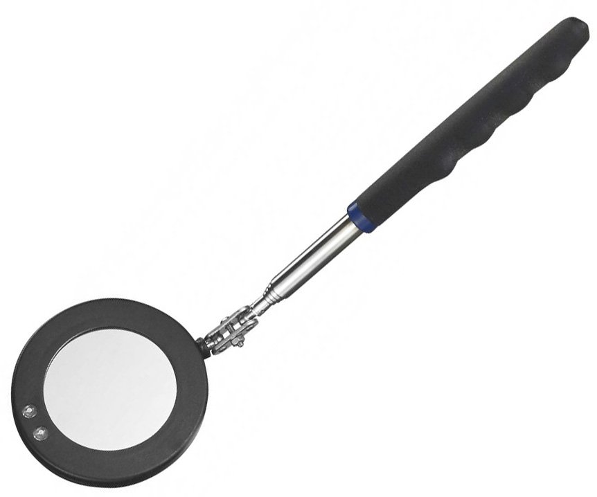 Zrcátko teleskopické s osvětlením Tona Expert E051401