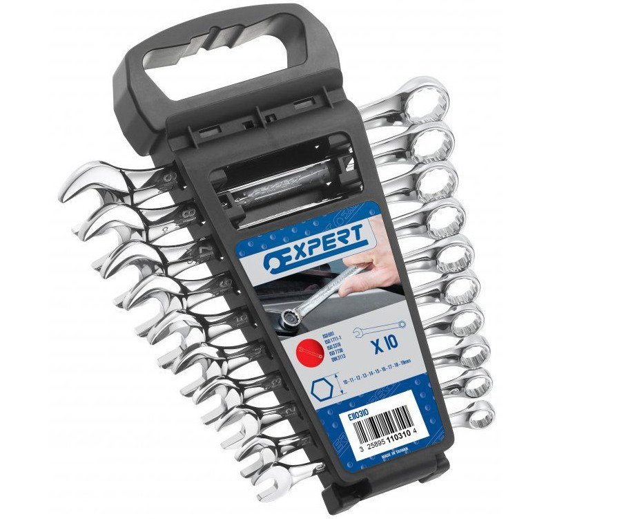 Sada očkoplochých klíčů 10ks 10-19mm Tona Expert E110310