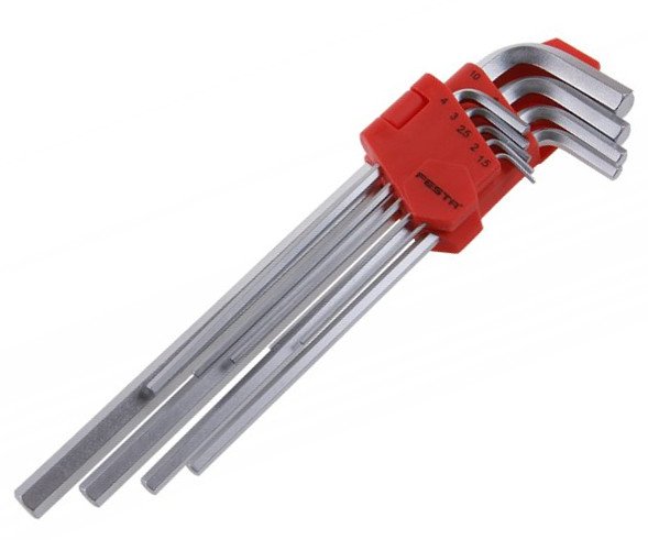 Sada imbus klíčů prodloužených 9ks 1