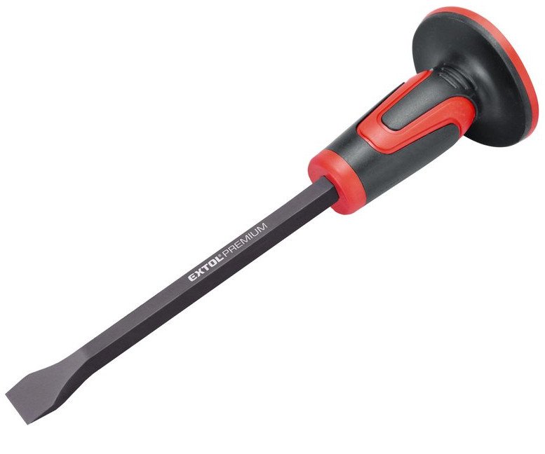 Sekáč plochý s plastovým chráničem Extol Premium - 400/30mm