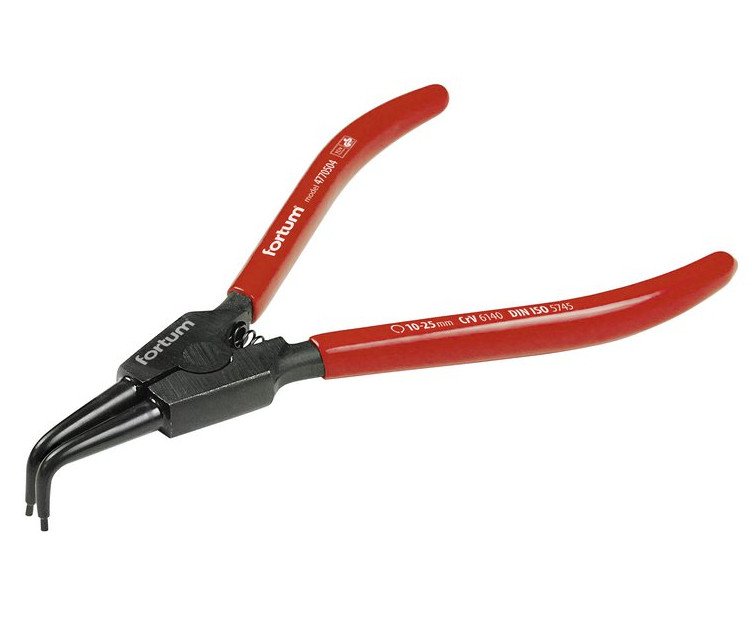 Kleště seger zahnuté vnější Fortum - 140mm