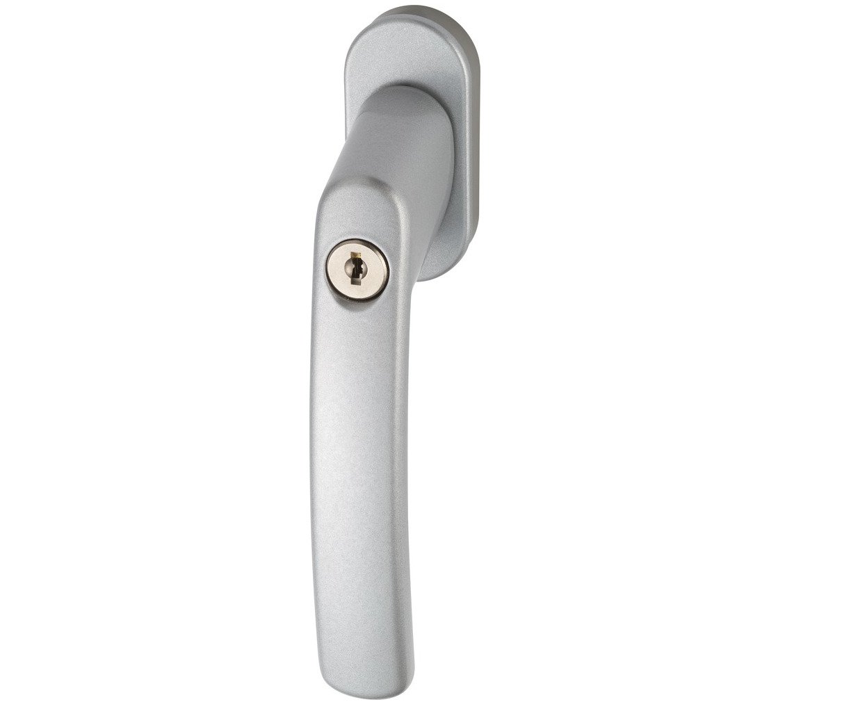 Abus FG200 klika okenní uzamykatelná - stříbrná