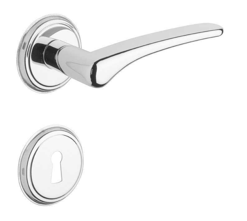 Rostex Ideal/S dveřní kování - klika-klika pro klíč Ti