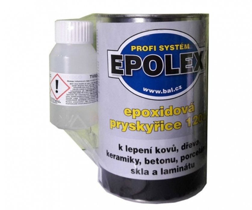 Epoxidová pryskyřice 1200/371 a tvrdidlo P11 Epolex - 1kg