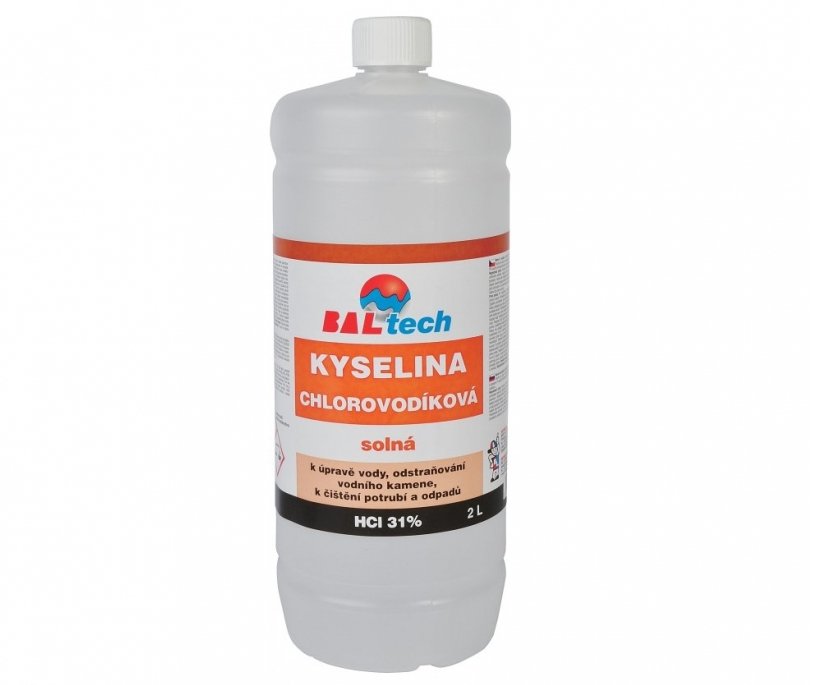 Kyselina chlorovodíková solná 31% - 2l