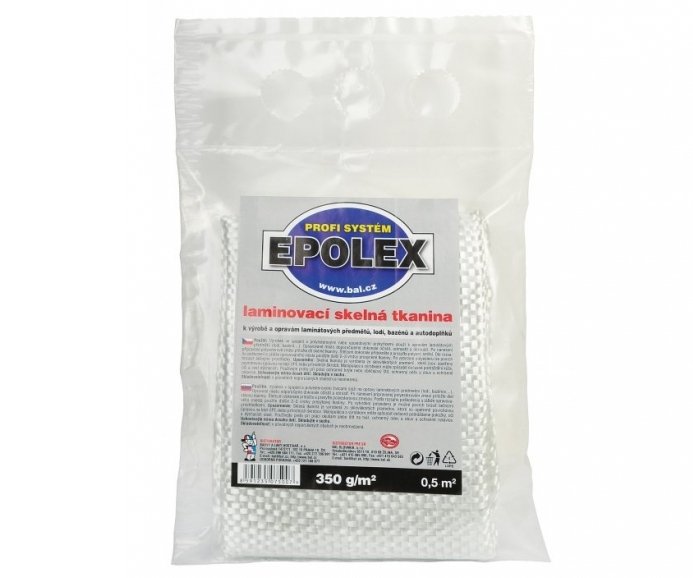 Tkanina laminovací skelná Epolex - 350g/m2 2m2