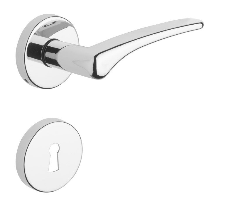 Rostex Ideal/SNH dveřní kování - klika-klika pro vložku Nerez Mat