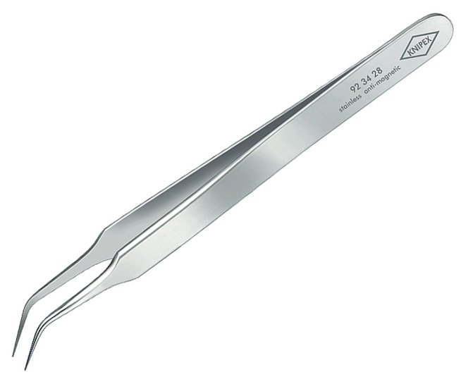 Pinzeta špičatá zahnutá Knipex 92 34 28