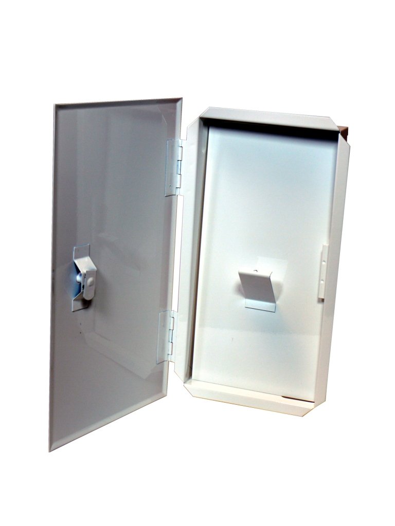 Dvířka komínová 155x305mm Mars - bílá