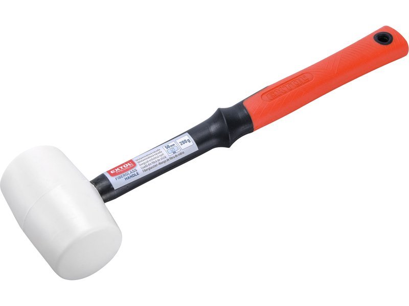 Palička pryžová Extol Premium - bílá 50mm 8811111