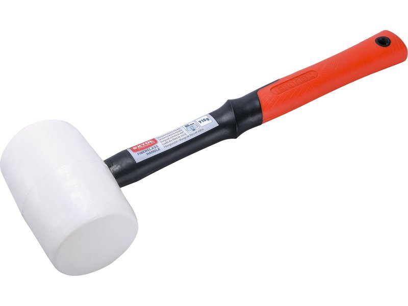 Palička pryžová Extol Premium - bílá 80mm 8811115