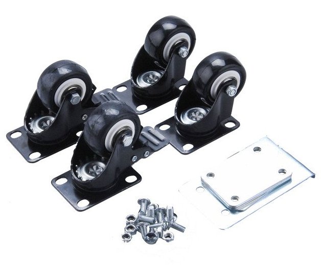 Kolečka pro box L 4ks Extol Premium 8856076