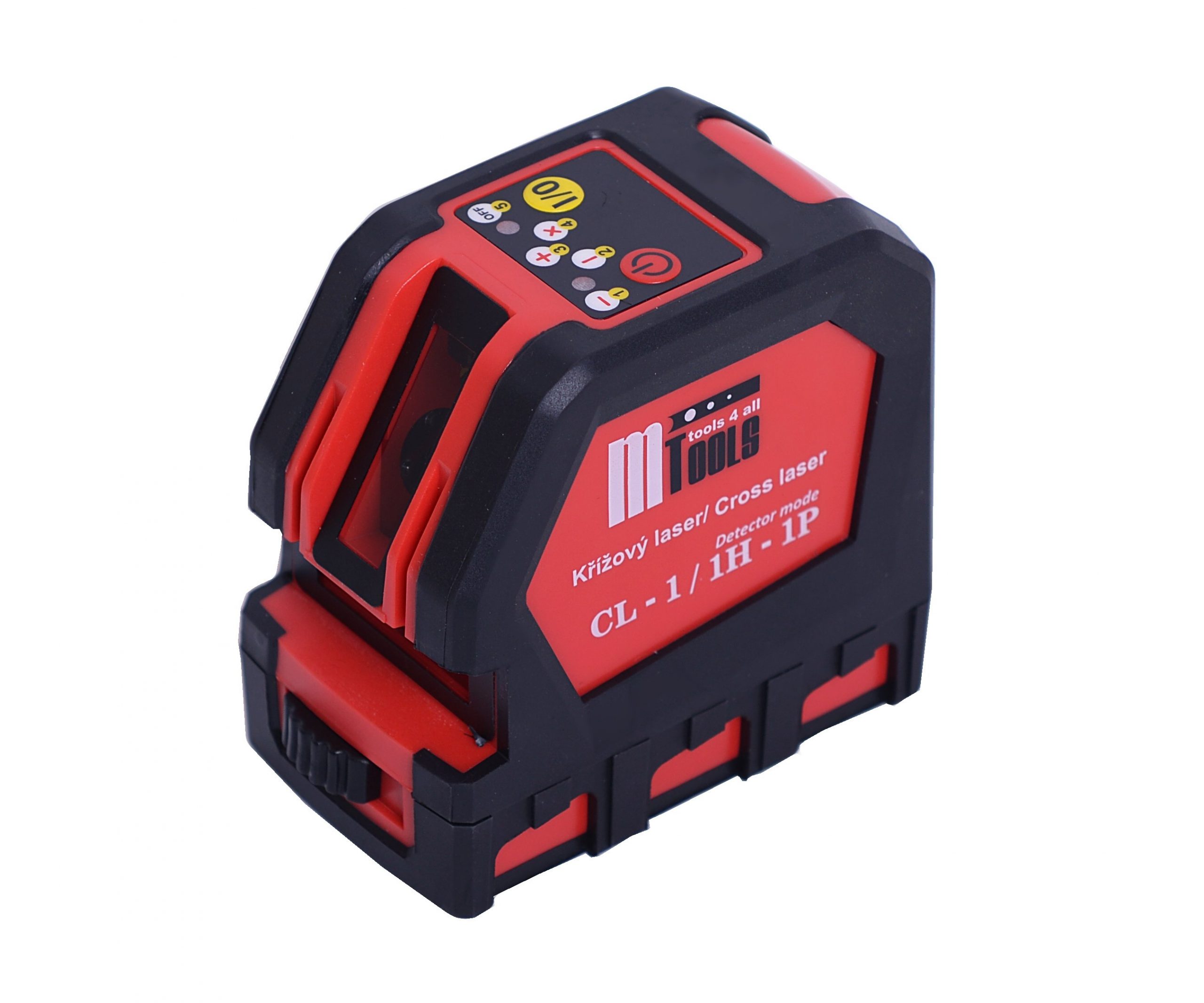 Laser křížový červený mTools CL-1