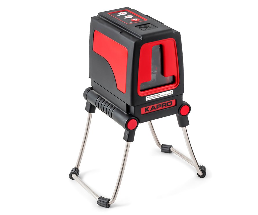 Laser křížový červený Kapro 872 - bez stativu