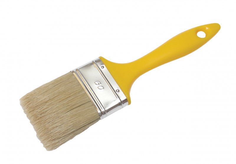 Štětec plochý Natur plastové držadlo - 70/15mm