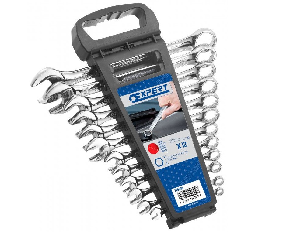 Sada očkoplochých klíčů 12ks 7-24mm Tona Expert E110309