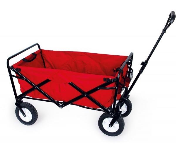 Vozík ruční čtyřkolový skládací