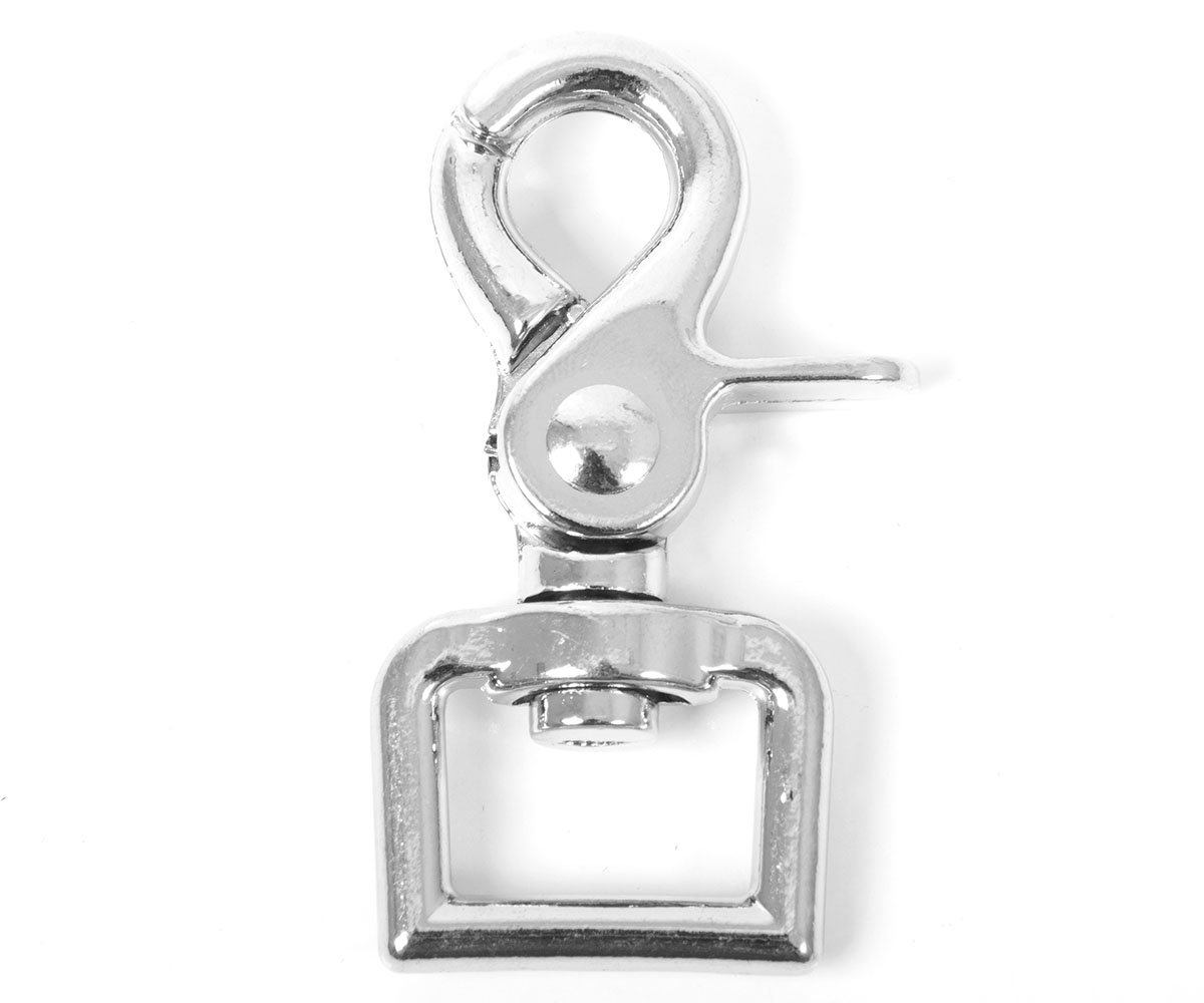 Karabina vypouštěcí popruhová - poniklovaná