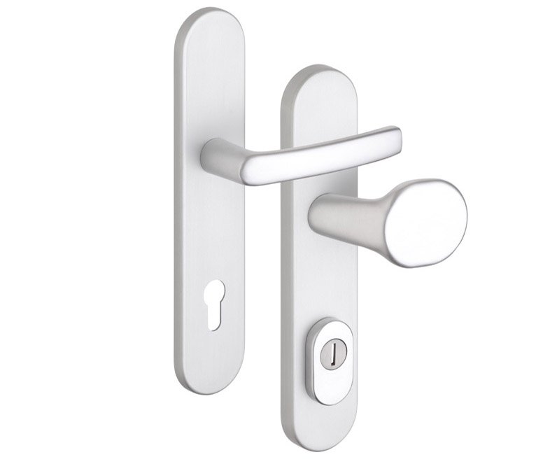 Rostex EL hliníkové bezpečnostní kování - EL1 klika-madlo 72