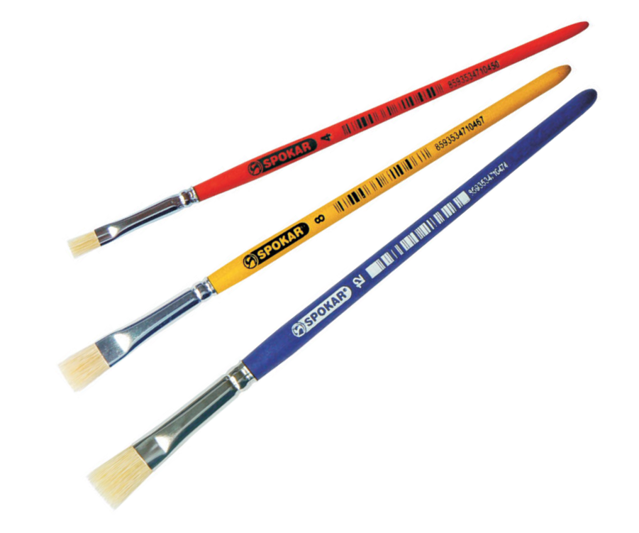 Štětec školní plochý 7104 - C4