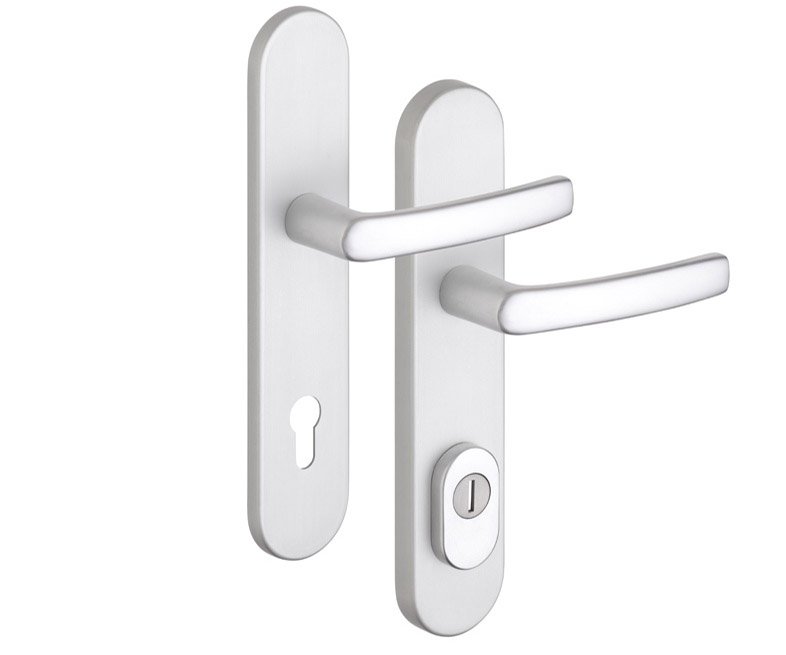 Rostex EL hliníkové bezpečnostní kování - EL4 klika-klika 90