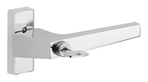 Rostex klika okenní uzamykatelná - 7x7 Hnědá