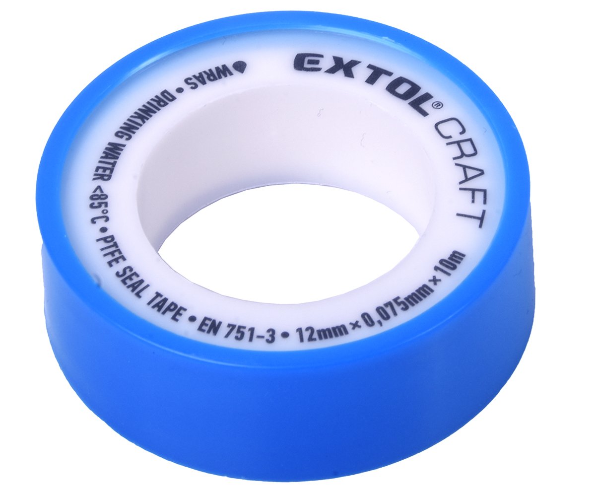 Páska teflonová 12mmx0.075mm/10m Extol Craft 47531