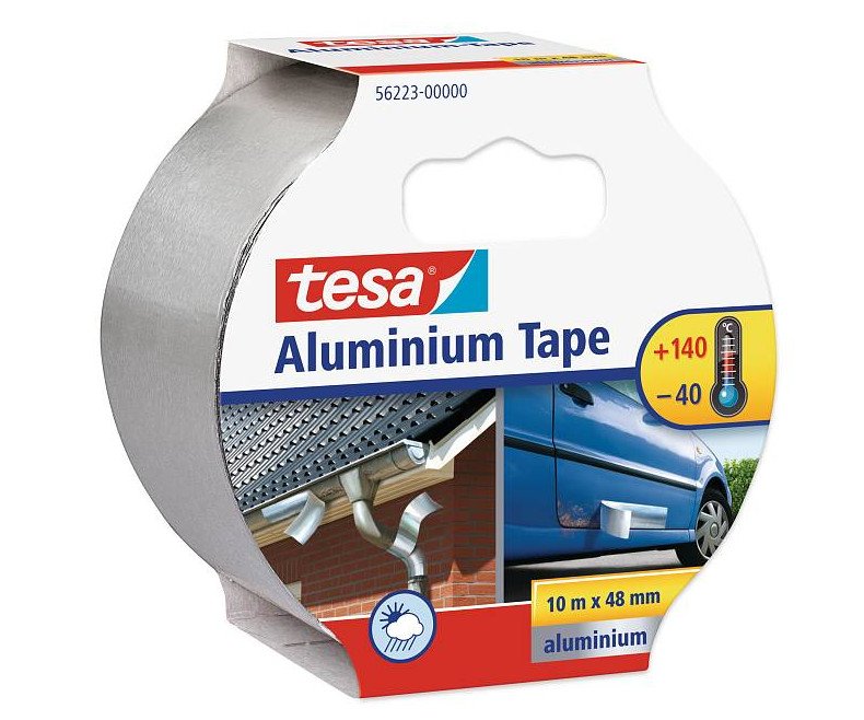 Páska lepicí hliníková 50mm/10m Tesa 56223