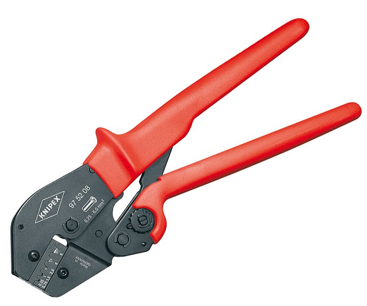 Kleště lisovací i pro dvouruční ovládání Knipex 97 52 - 97 52 08